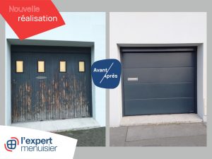 porte sectionnelle electrique flers en escrebieux proche de douai