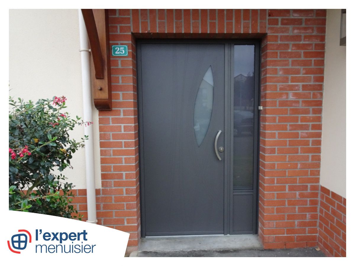 pose menuiserie aluminium lens