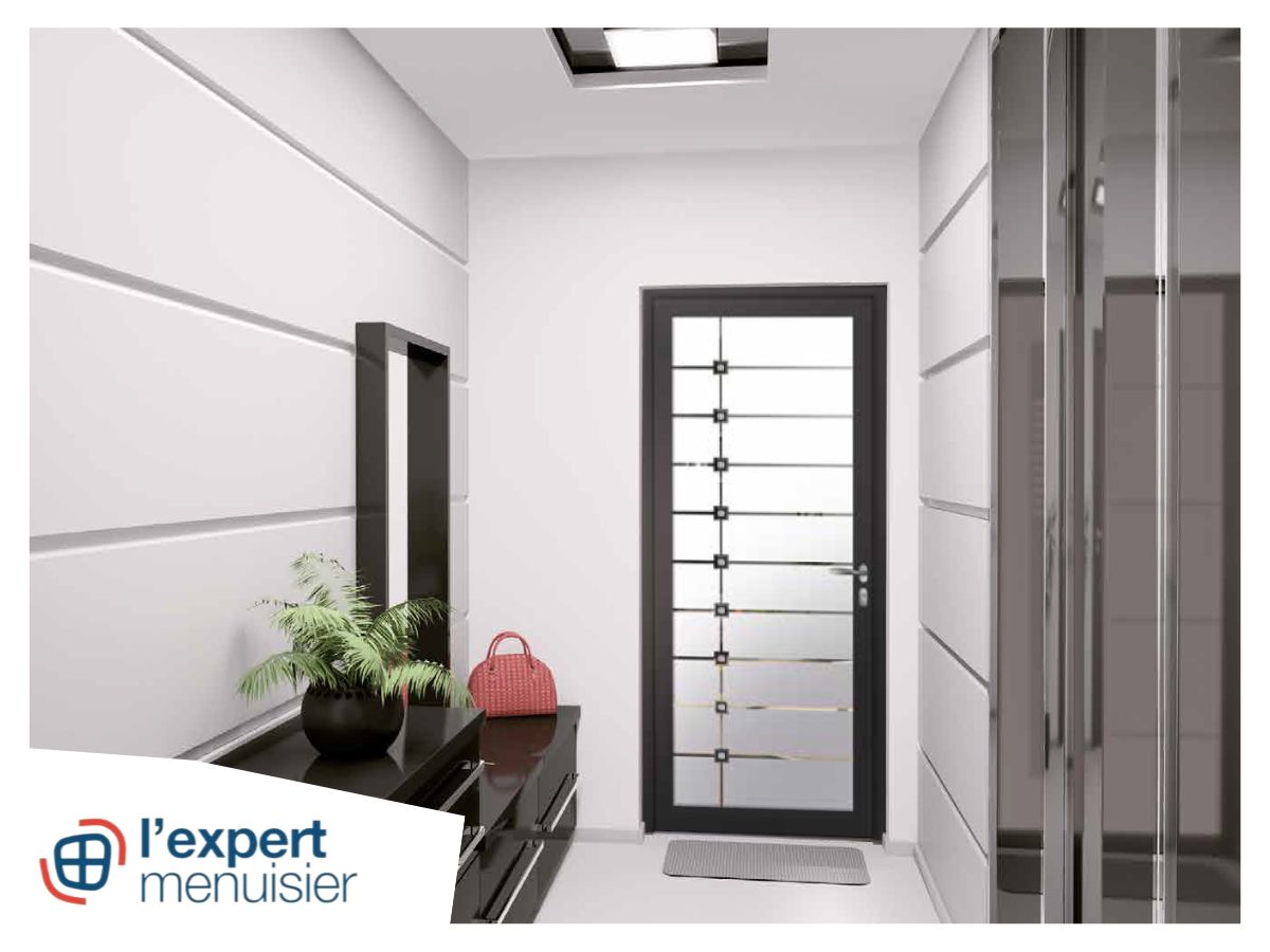 pose porte d entree vitree alu arras