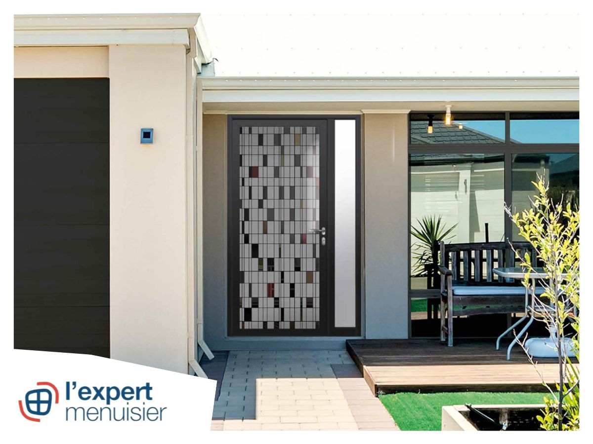 pose porte d entree vitree aluminium douai