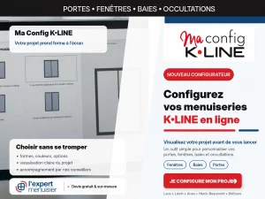 Configurateur KLINE pour fenêtres, baies et portes alu à Lens